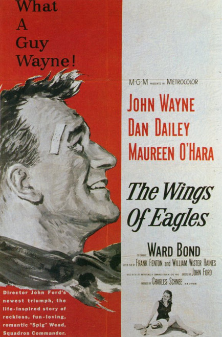 The Wings of Eagles Movie Poster Print (11 x 17) - Item # MOVEF8166