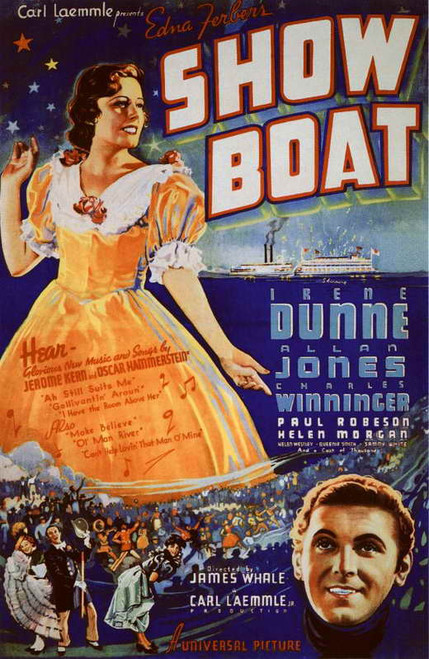 Show Boat Movie Poster Print (11 x 17) - Item # MOVID1940