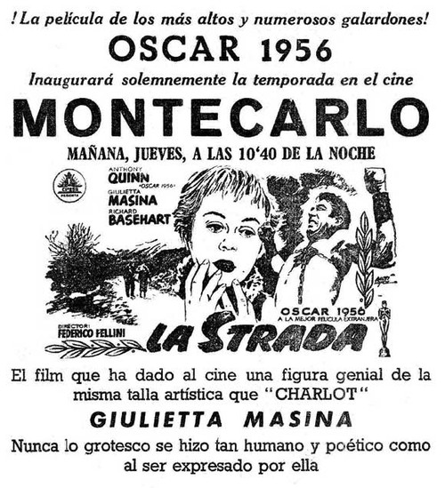 La Strada Movie Poster Print (11 x 17) - Item # MOVEJ0764 La Strada Movie Poster Print (11 x 17) - Item # MOVEJ0764