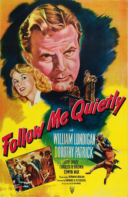 Follow Me Quietly Movie Poster Print (11 x 17) - Item # MOVEI1322