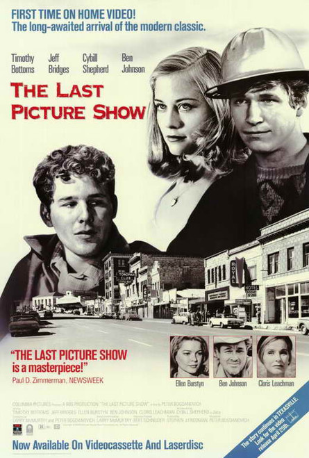 The Last Picture Show Movie Poster Print (27 x 40) - Item # MOVGF0975