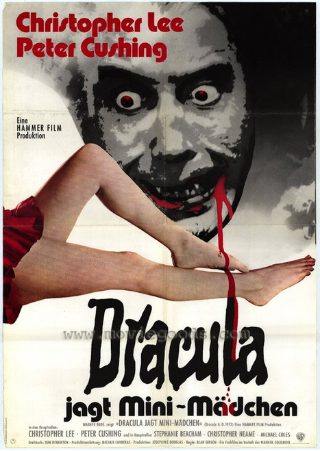 Dracula A.D. 1972 Movie Poster Print (11 x 17) - Item # MOVGE6126