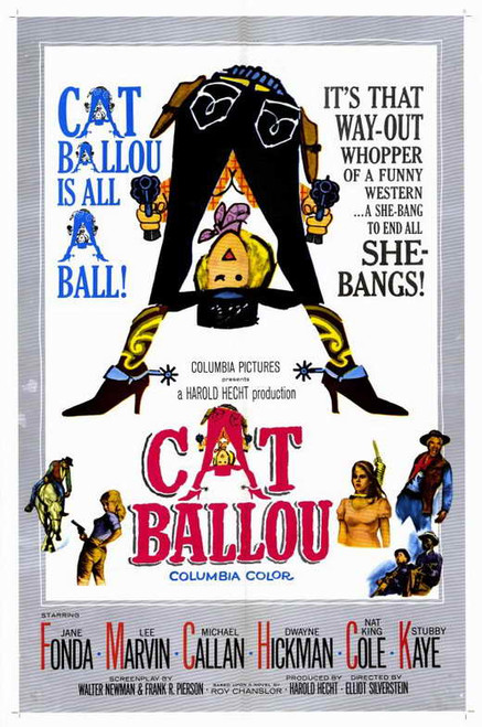 Cat Ballou Movie Poster Print (11 x 17) - Item # MOVAD2917