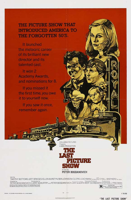 The Last Picture Show Movie Poster Print (27 x 40) - Item # MOVGI8722