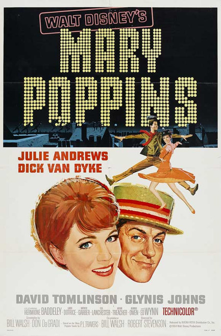 Mary Poppins Movie Poster Print (27 x 40) - Item # MOVGB00700