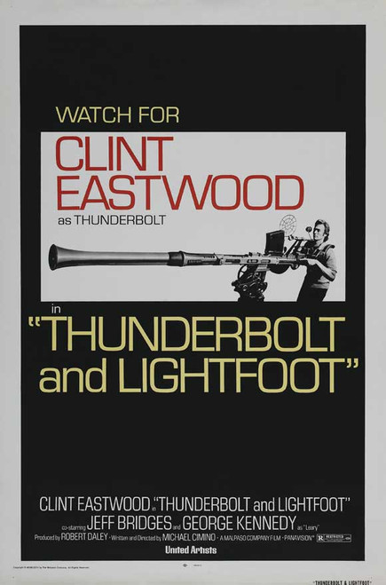 Thunderbolt & Lightfoot Movie Poster Print (11 x 17) - Item # MOVGH5308