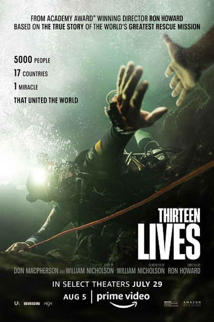 Thirteen Lives Movie Poster Print (27 x 40) - Item # MOVCB03365
