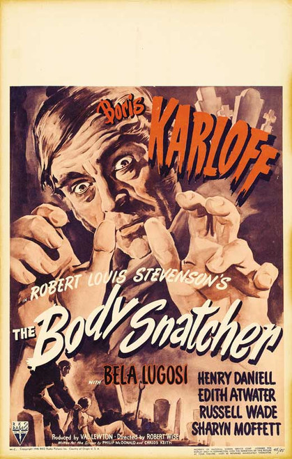 The Body Snatcher Movie Poster Print (11 x 17) - Item # MOVGB64183