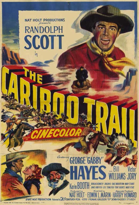 Cariboo Trail Movie Poster Print (11 x 17) - Item # MOVIE5196