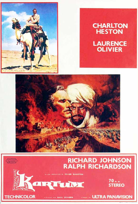 Khartoum Movie Poster Print (11 x 17) - Item # MOVII2661