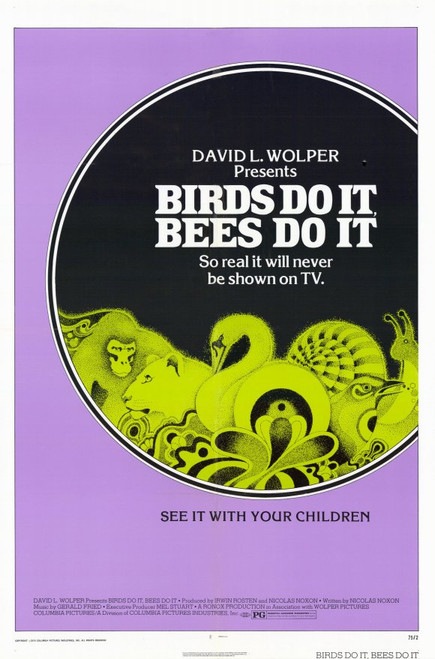 Birds Do It, Bees Do It Movie Poster Print (11 x 17) - Item # MOVEF3207