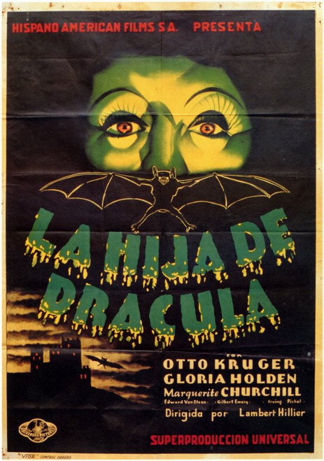 Dracula's Daughter Movie Poster Print (11 x 17) - Item # MOVEE5134
