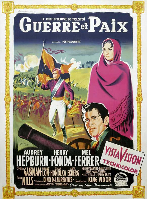 War and Peace Movie Poster Print (27 x 40) - Item # MOVCB94060