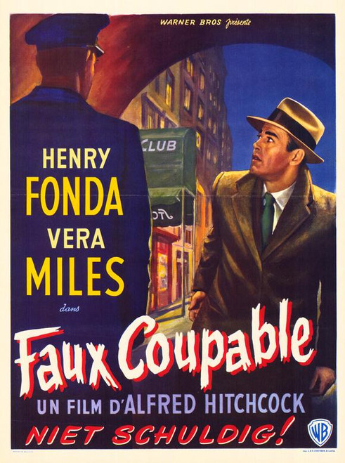 The Wrong Man Movie Poster Print (27 x 40) - Item # MOVCF0683