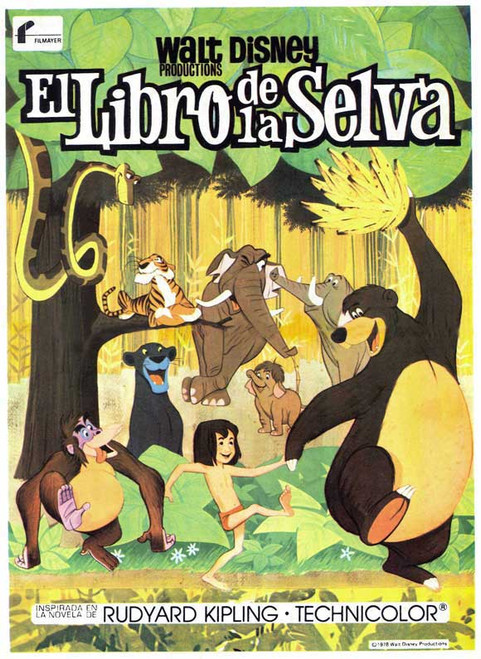 Jungle Book, The Movie Poster Print (11 x 17) - Item # MOVAJ8263