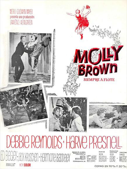 The Unsinkable Molly Brown Movie Poster Print (27 x 40) - Item # MOVIJ3244