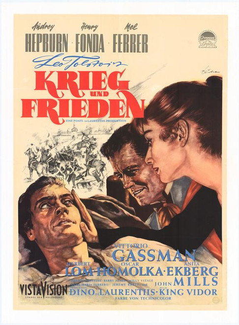 War and Peace Movie Poster Print (27 x 40) - Item # MOVGF6859