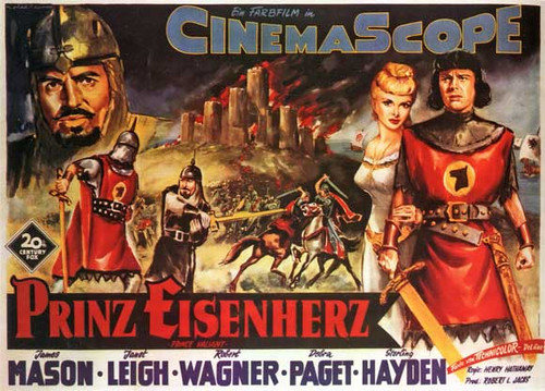 Prince Valiant Movie Poster Print (11 x 17) - Item # MOVGJ6155