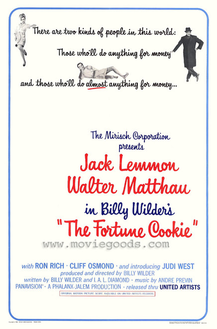 The Fortune Cookie Movie Poster Print (27 x 40) - Item # MOVCF0458