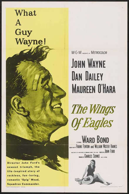 The Wings of Eagles Movie Poster Print (11 x 17) - Item # MOVCI9616