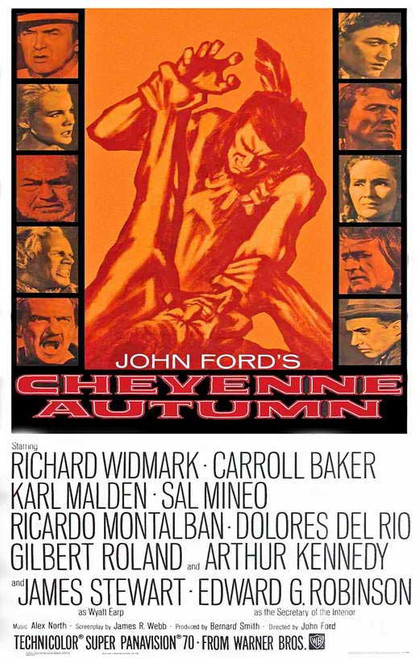 Cheyenne Autumn Movie Poster Print (11 x 17) - Item # MOVIJ5243 Cheyenne Autumn Movie Poster Print (11 x 17) - Item # MOVIJ5243