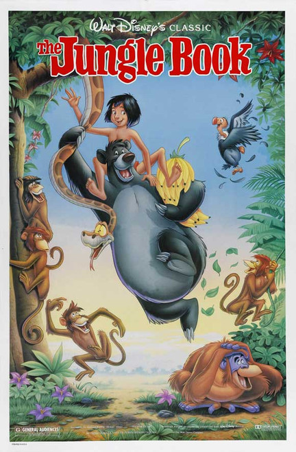 Jungle Book, The Movie Poster Print (11 x 17) - Item # MOVAI3700