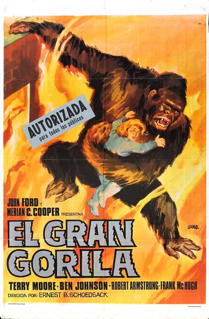 Mighty Joe Young Movie Poster Print (11 x 17) - Item # MOVAB92773