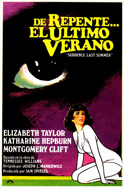 Suddenly, Last Summer Movie Poster Print (11 x 17) - Item # MOVII5599