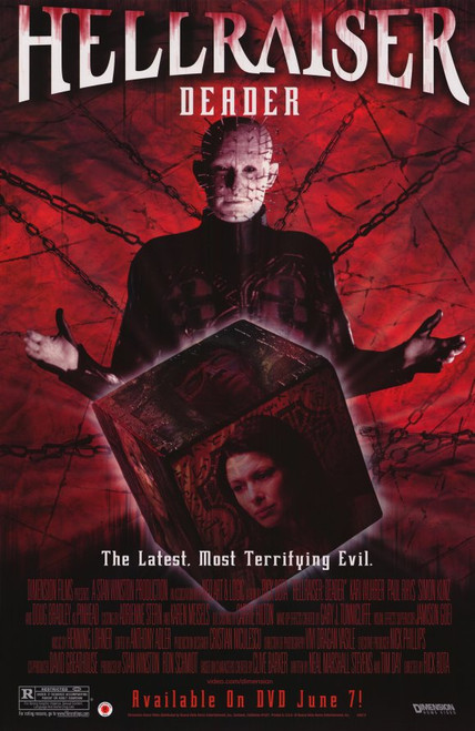 Hellraiser: Deader Movie Poster Print (11 x 17) - Item # MOVCF5199