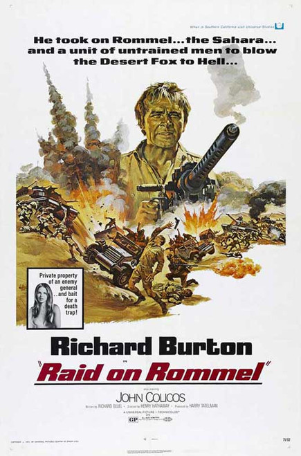 Raid on Rommel Movie Poster Print (27 x 40) - Item # MOVCI1675