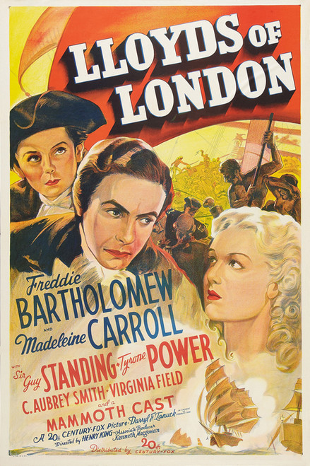Lloyds of London Movie Poster Print (27 x 40) - Item # MOVCB43870