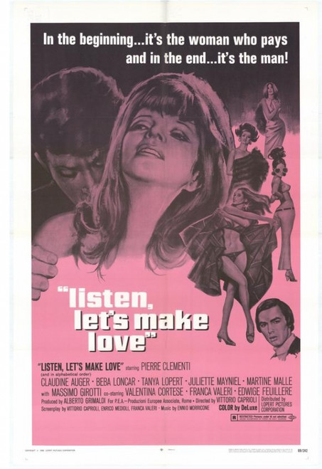Listen, Let's Make Love Movie Poster Print (27 x 40) - Item # MOVIH0299