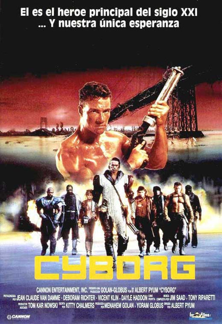 Cyborg Movie Poster Print (11 x 17) - Item # MOVIJ6392