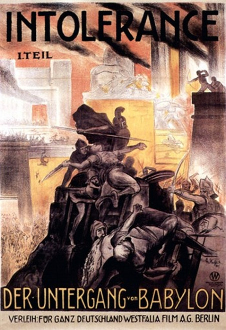 Intolerance Movie Poster (11 x 17) - Item # MOV416847