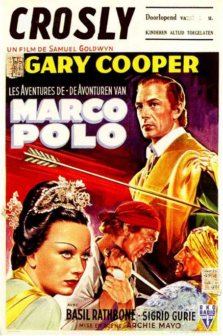 The Adventures of Marco Polo Movie Poster Print (11 x 17) - Item # MOVIB58440