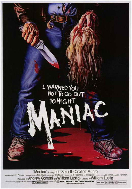 Maniac Movie Poster Print (11 x 17) - Item # MOVCE7693 - Posterazzi