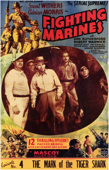The Fighting Marines Movie Poster Print (11 x 17) - Item # MOVCE2016