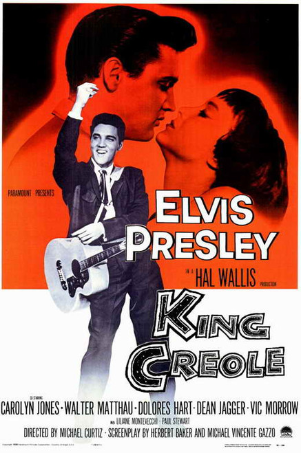King Creole Movie Poster Print (11 x 17) - Item # MOVIC9871