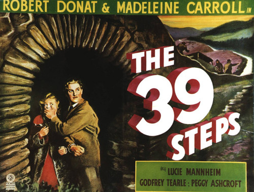 The 39 Steps Movie Poster Print (11 x 17) - Item # MOVCI9360