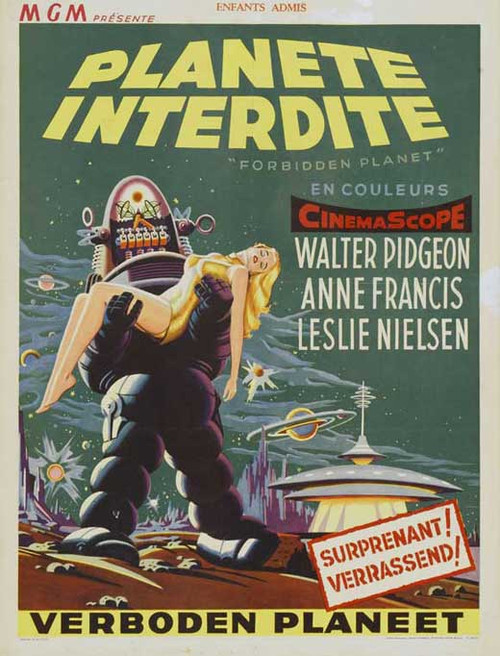 Forbidden Planet Movie Poster Print (27 x 40) - Item # MOVIB15230