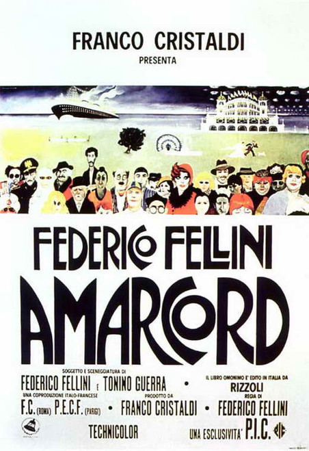 Amarcord Movie Poster Print (11 x 17) - Item # MOVEI5711