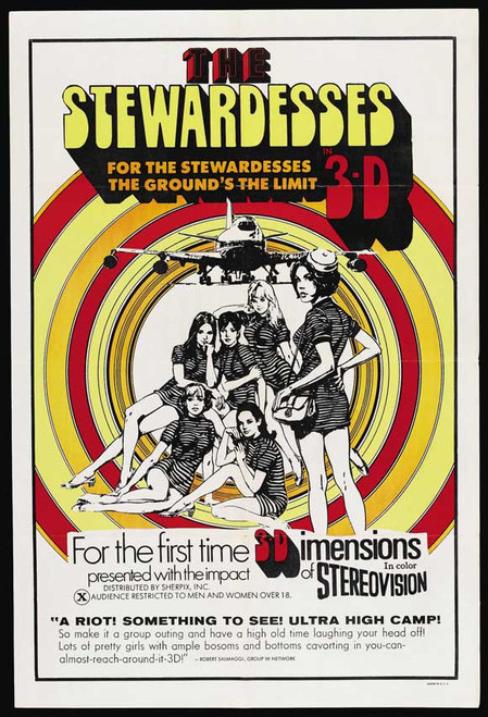 Stewardesses, The Movie Poster Print (11 x 17) - Item # MOVII1612
