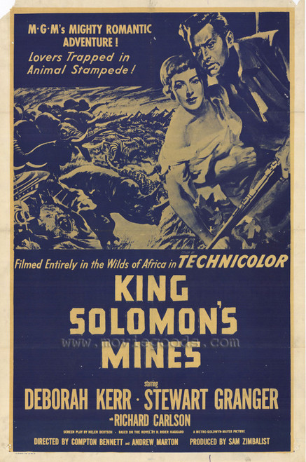 King Solomon's Mines Movie Poster Print (11 x 17) - Item # MOVCD2913