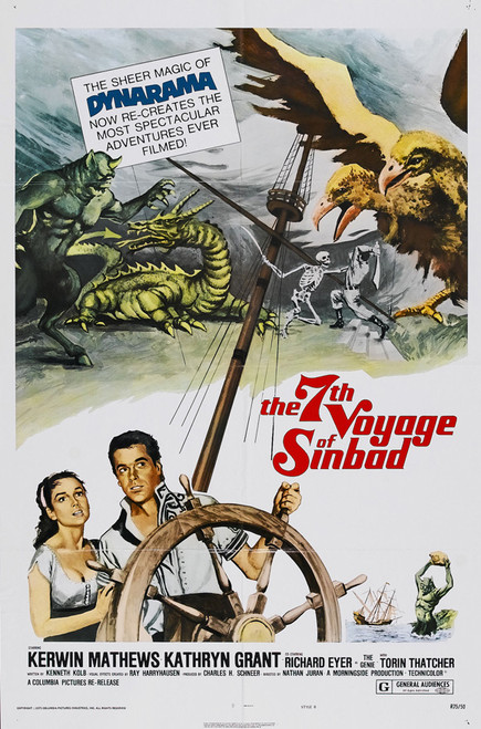 The 7th Voyage of Sinbad Movie Poster Print (27 x 40) - Item # MOVAI3662