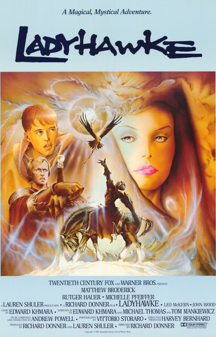 Ladyhawke Movie Poster Print (11 x 17) - Item # MOVCE2088