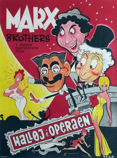 A Night at the Opera Movie Poster Print (11 x 17) - Item # MOVIB13540