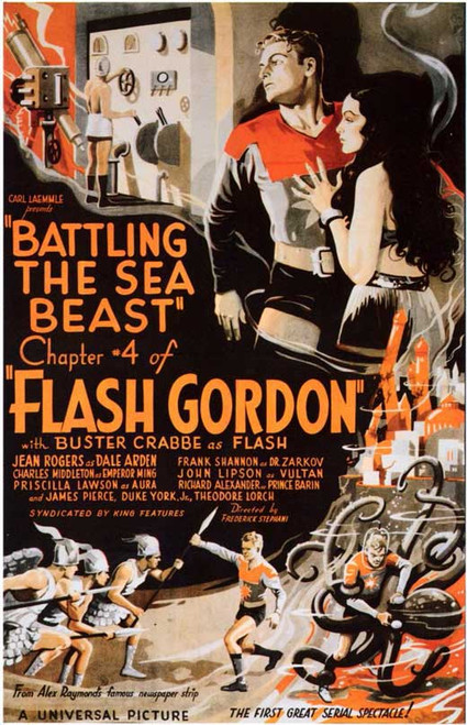 Flash Gordon Movie Poster Print (11 x 17) - Item # MOVAE2017