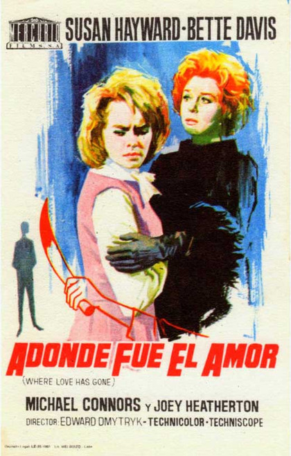 Where Love Has Gone Movie Poster Print (11 x 17) - Item # MOVAB80783