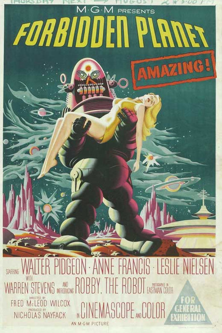 Forbidden Planet Movie Poster Print (11 x 17) - Item # MOVIB20880