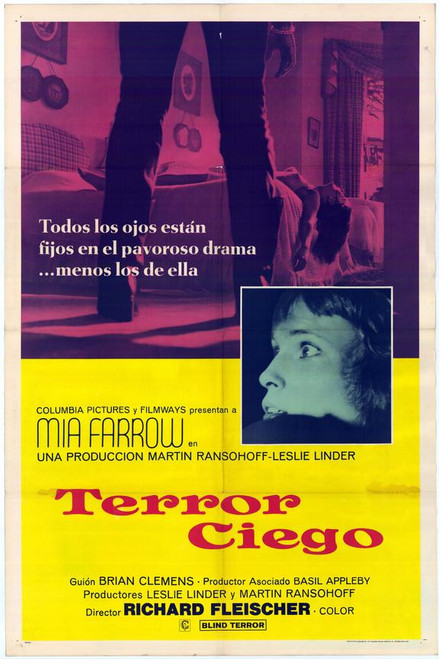 Blind Terror Movie Poster Print (27 x 40) - Item # MOVAH7665